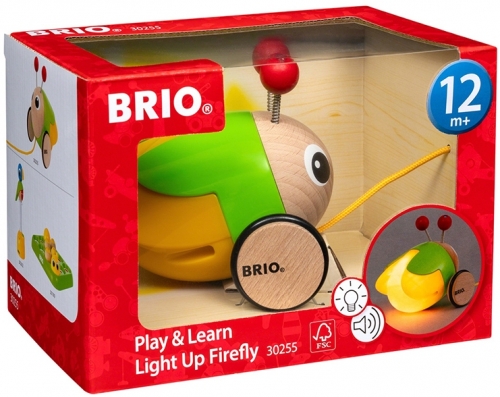 Jucarie de tras licurici luminos BRIO 