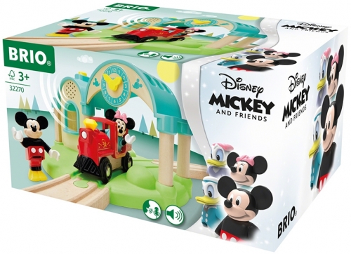 Statie de tren Mickey Mouse BRIO