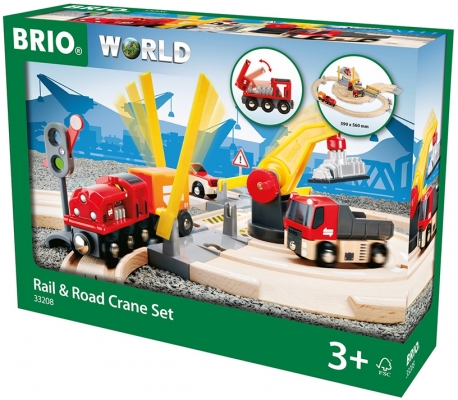 Sina de tren set macara BRIO
