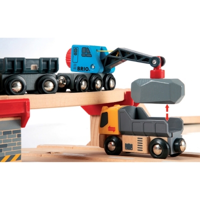 Sina de tren set incarcare BRIO