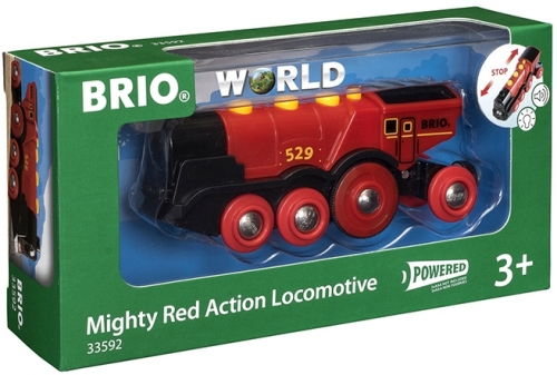 Locomotiva rosie BRIO