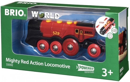 Locomotiva rosie BRIO