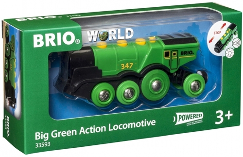 Locomotiva verde BRIO