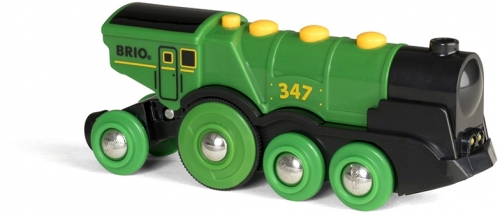 Locomotiva verde BRIO