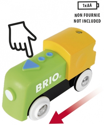 Prima mea locomotiva cu baterii BRIO 