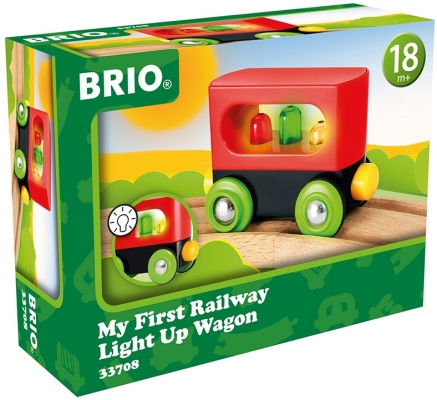 Primul meu vagon luminos BRIO