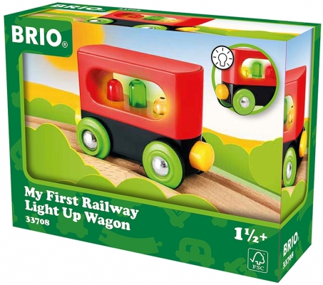 Primul meu vagon luminos BRIO