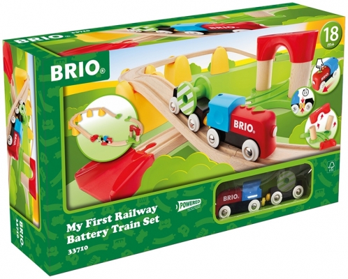 Set primul meu tren cu baterii BRIO