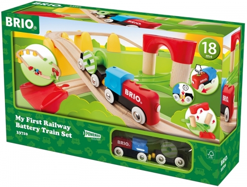 Set primul meu tren cu baterii BRIO