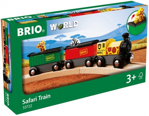 Tren safari BRIO