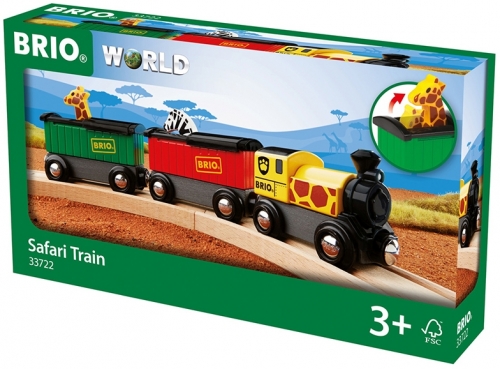 Tren safari BRIO