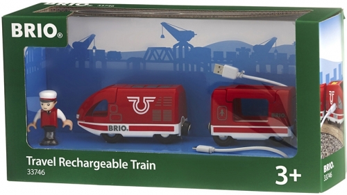 Tren de calatorii reincarcabil BRIO
