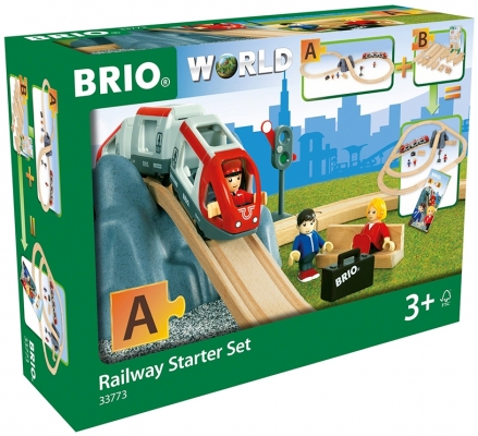 Set sine de tren pentru incepatori BRIO