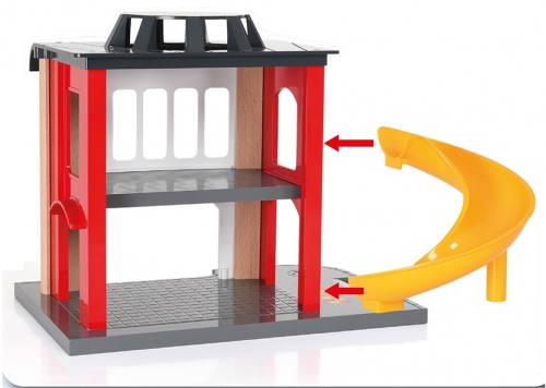 Statie de pompieri BRIO 