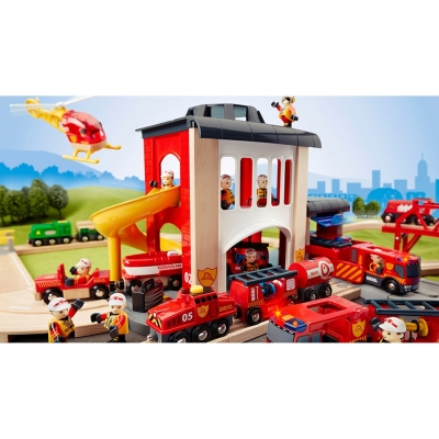 Statie de pompieri BRIO 