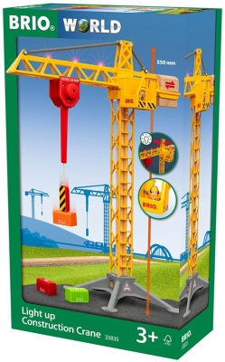 Macara de construcii cu lumini BRIO