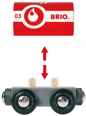 Tren de pompieri BRIO