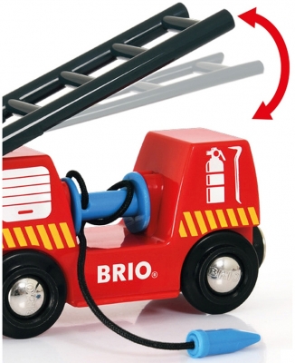 Tren de pompieri BRIO