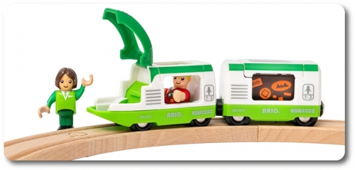 Set de joaca Tren si sina cerc BRIO