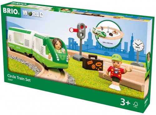 Set de joaca Tren si sina cerc BRIO
