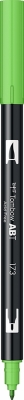 Marker caligrafic 2 in 1, ABT Dual Brush Pen, willow green Tombow