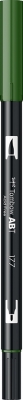 Marker caligrafic 2 in 1, ABT Dual Brush Pen, dark jade Tombow