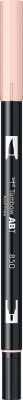 Marker caligrafic 2 in 1, ABT Dual Brush Pen, flesh Tombow