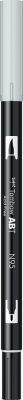 Marker caligrafic 2 in 1, ABT Dual Brush Pen, cool grey 1 Tombow