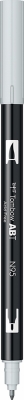 Marker caligrafic 2 in 1, ABT Dual Brush Pen, cool grey 1 Tombow