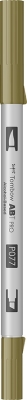 Marker P077 Antique Bronze, Pro Dual Brush Pen Tombow