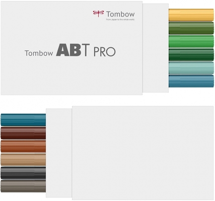 Markere ABT Pro 12 Landscape Colors Tombow