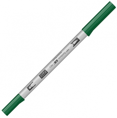 Marker P277 Dark Green, Pro Dual Brush Pen Tombow