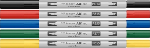 Markere ABT Pro 5 Basic Colors Tombow