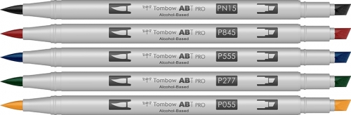 Markere ABT Pro 5 Basic Colors Tombow