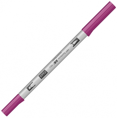 Marker P665 Purple, Pro Dual Brush Pen Tombow