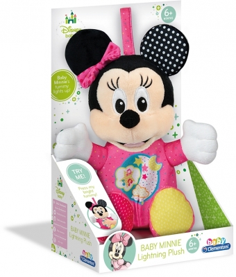 Plus Baby Minnie cu lumini si sunete Clementoni 