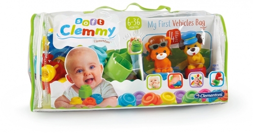 Clemmy Plasa de cuburi primele mele vehicule Clementoni 