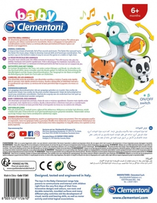 Jucarie interactiva cu animale Clementoni 