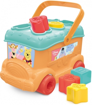 Autobuz de sortat forme Winnie Clementoni