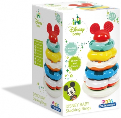 Jucarie de stivuit inele Disney Baby Clementoni 