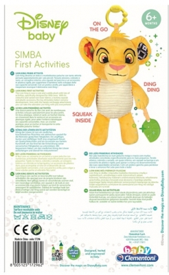 Jucarie din plus Simba cu activitati Clementoni 