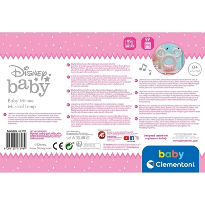 Lampa muzicala Minnie Mouse Clementoni