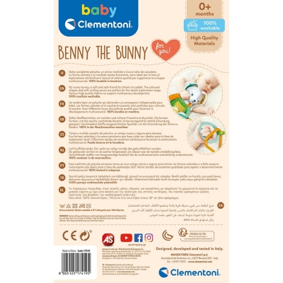 Primul meu iepuras Benny Clementoni