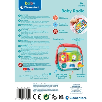 Jucarie radio interactiv Clementoni 