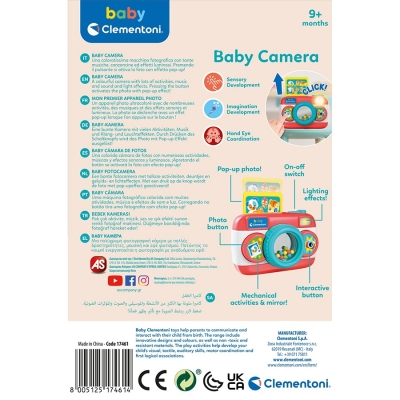 Jucarie camera interactiva Clementoni 