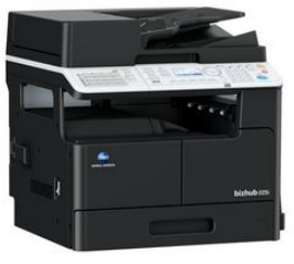 Pachet BizHub 225i (mono) + Toner TN-118 + DF-633 + AD-509 + MK-750 + Cablu de alimentare Konica-Minolta