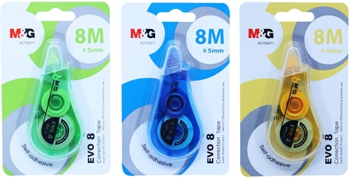 Banda corectoare Evo, 8m x 5mm, diverse culori, M&G