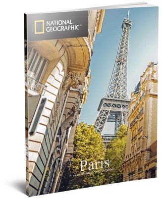 Puzzle 3D si brosura, Paris, 80 piese, CubicFun 