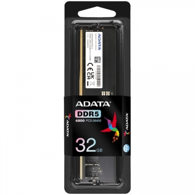 Memorie RAM Adata, DIMM, DDR5, 32GB, 4800MHz, CL40, 1.35V