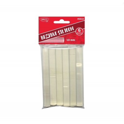 Rezerva silicon lipiciosul Mare, 10 mm, 6 buc/set Daco